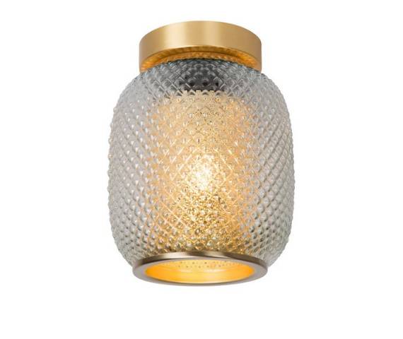 Plafon AGATHA 03133/01/02 w kolorze złotym LUCIDE