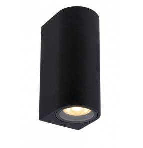 Lampa ścienna ZARO 69801/02/30 zewnętrzna 16 cm czarna