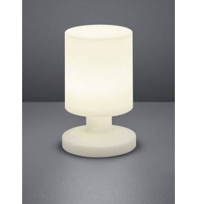 Zewnętrzna lampa stołowa LORA R57071101 oprawa w kolorze białym RL