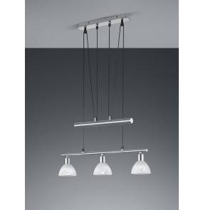 Lampa wisząca LEVISTO 371010307 oprawa w kolorze srebrnym TRIO 