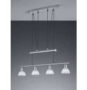 Lampa wisząca LEVISTO 371010407 oprawa w kolorze srebrnym TRIO 