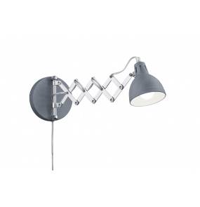 Lampa ścienna SCISSOR R20321078 oprawa w kolorze srebra i szarości RL