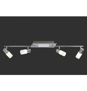 Lampa sufitowa CLAPTON 821410405 oprawa w kolorze srebrnym TRIO 