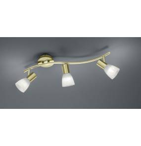 Lampa sufitowa LEVISTO 871010308 oprawa w kolorze złotym TRIO 