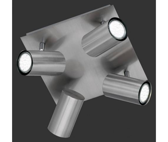 Lampa sufitowa MARLEY 802430407 oprawa w kolorze srebrnym TRIO 