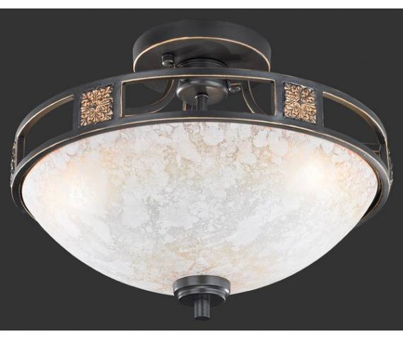 Plafon miedziany QUINTA 608100324 TRIO 