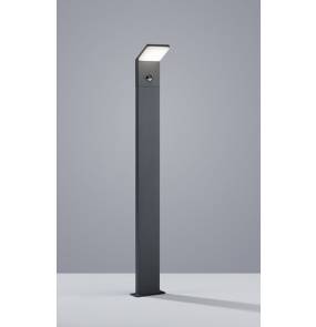 Lampa stojąca zewnętrzna PEARL 421169142 oprawa w kolorze antracytowym z czujnikiem ruchu TRIO 