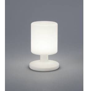 Zewnętrzna lampa stołowa BARBADOS R57010101 oprawa w kolorze białym RL