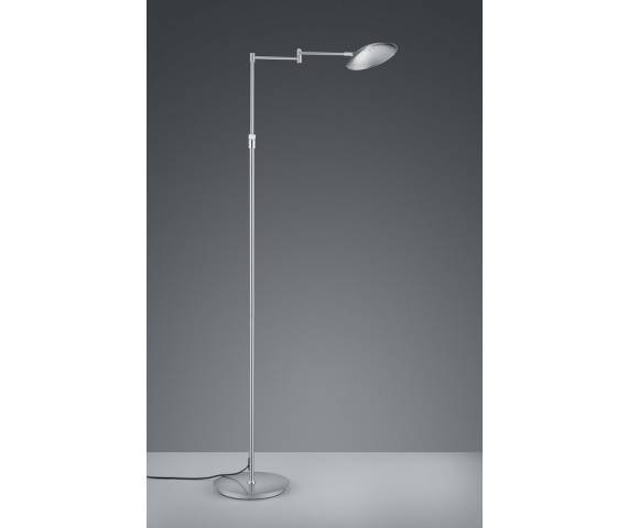 Lampa podłogowa CALCIO 422410107 oprawa w kolorze srebrnym TRIO 
