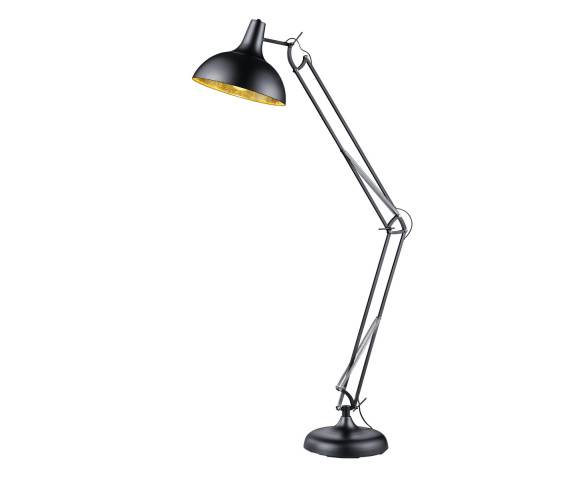Lampa podłogowa SALVADOR R46061032 oprawa w kolorze czarnym RL