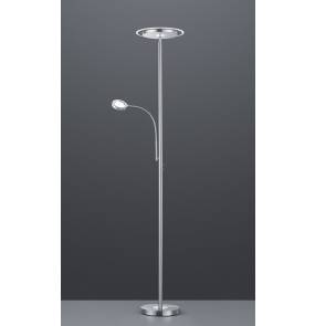 Lampa podłogowa ACKBAR R42752107 oprawa w kolorze srebrnym RL