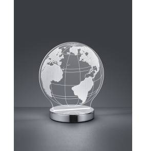 Dekoracyjna lampa stołowa GLOBE R52481106 oprawa w kolorze srebrnym RL