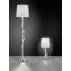 Lampa podłogowa CANNES II 422970206 oprawa w kolorze srebra TRIO