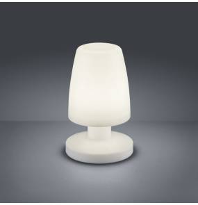 Zewnętrzna lampa stołowa DORA R57051101 oprawa w kolorze białym RL