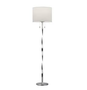 Lampa podłogowa NANDOR 475310307 oprawa w kolorze srebra TRIO