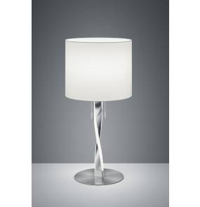 Lampa stołowa NANDOR 575310307 oprawa w kolorze srebra TRIO