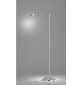 Lampa podłogowa KAZAN 474790107 oprawa w kolorze srebrnym TRIO