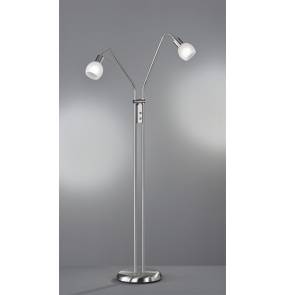 Lampa podłogowa ANTIBES R40172007 oprawa w kolorze srebrnym RL