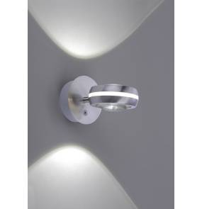 Kinkiet VISTA 255410207 oprawa w kolorze srebrnym z możliwością zmiany barwy światła TRIO