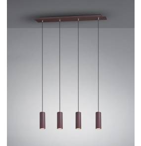 Lampa wisząca MARLEY 312400424 oprawa w kolorze miedzi TRIO