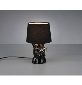 Dekoracyjna lampa stołowa DOSY R50231002 oprawa w kolorze czarnym RL