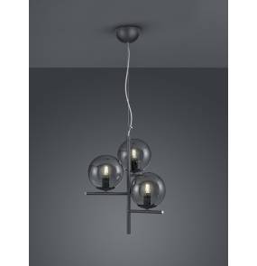 Lampa wisząca PURE 302000342 oprawa w kolorze antracytowym TRIO