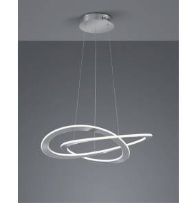 Lampa wisząca OAKLAND 321710107 oprawa w kolorze srebrnym TRIO