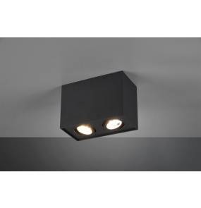 Lampa natynkowa BISCUIT 613000232 oprawa w kolorze czarnym TRIO