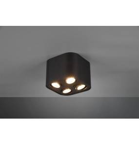 Lampa natynkowa COOKIE 612900432 oprawa w kolorze czarnym TRIO