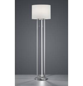 Lampa podłogowa TANDORI 475410207 oprawa w kolorze srebrnym TRIO