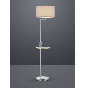 Lampa podłogowa CLAAS 400400107 oprawa w kolorze srebrnym TRIO