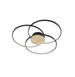 Lampa sufitowa SEDONA 673210332 oprawa w kolorze czarnym TRIO