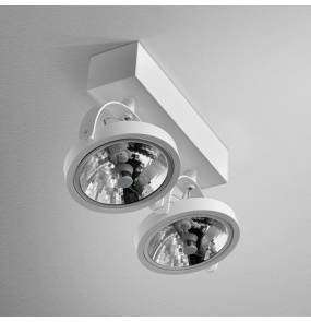 Reflektor CERES 111x2 R oprawa natynkowa 15112-0000-T8 AQform podwójna oprawa w nowoczesnym stylu