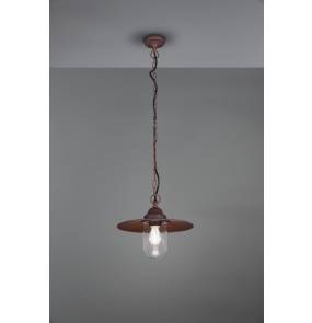 Lampa wisząca zewnętrzna BRENTA 301760124 oprawa w kolorze miedzianym TRIO