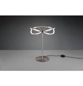 Lampa stołowa CHARIVARI 521210107 oprawa w kolorze srebrnym TRIO