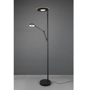 Lampa podłogowa BARRIE 424210332 oprawa w kolorze czarnym TRIO