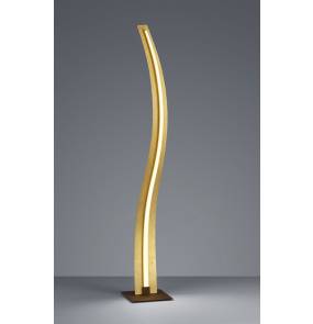 Lampa podłogowa SALERNO 424610179 oprawa w kolorze złotym TRIO