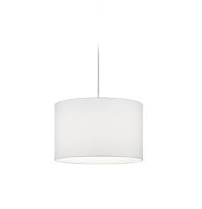 Lampa wisząca abażurowa na szynoprzewód biała DUOLINE 73330101 TRIO