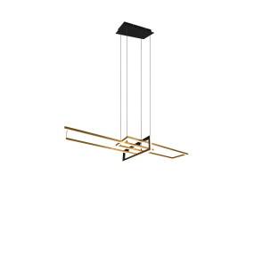 Lampa wisząca SALINAS 320310308 oprawa w kolorze złotym TRIO