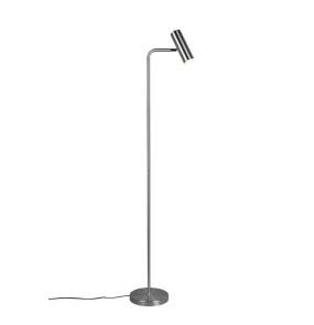 Lampa podłogowa MARLEY 412400107 oprawa w kolorze srebrnym TRIO