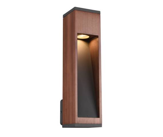 Kinkiet zewnętzrny CANNING 209660130 oprawa drewniana TRIO