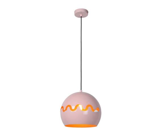 Lampa wisząca CORENTIN 30484/28/66 różowa