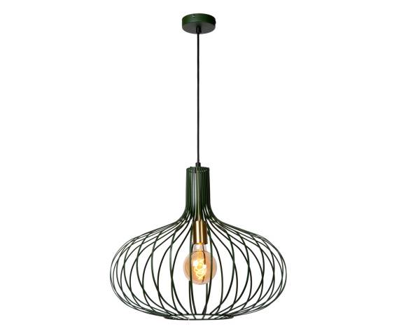 Lampa wisząca MANUELA 78374/50/33 oprawa w kolorze zielonym LUCIDE