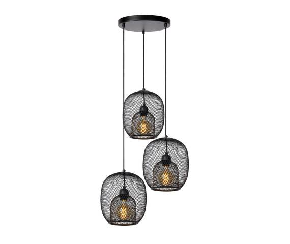 Lampa wisząca JERREL 78396/03/30 czarna 