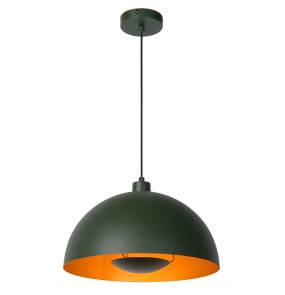 Lampa wisząca SIEMON 45496/01/33 oprawa w kolorze zielonym LUCIDE 