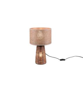 Lampa stołowa STRAW R50972026 rattanowa oprawa RL