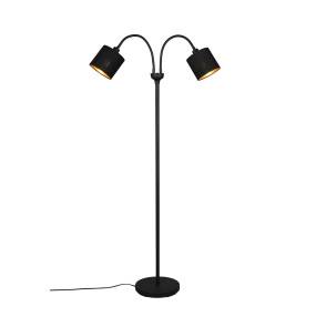 Lampa podłogowa TOMMY R46332079 oprawa w kolorze czerni i złota RL