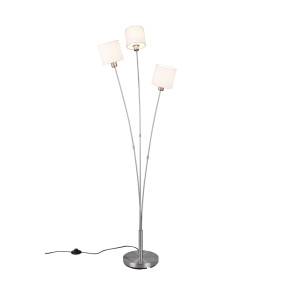 Lampa podłogowa TOMMY R46333901 oprawa srebrnym RL