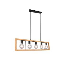 Lampa wisząca AGRA 313800532 oprawa drewniana TRIO