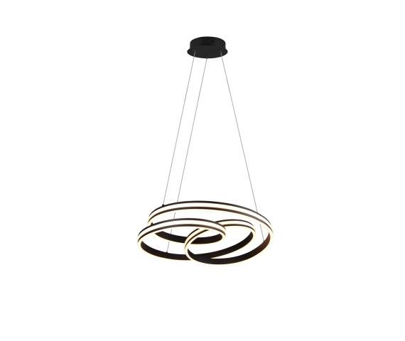 Lampa wisząca YARA 326210132 oprawa w kolorze czarnym TRIO